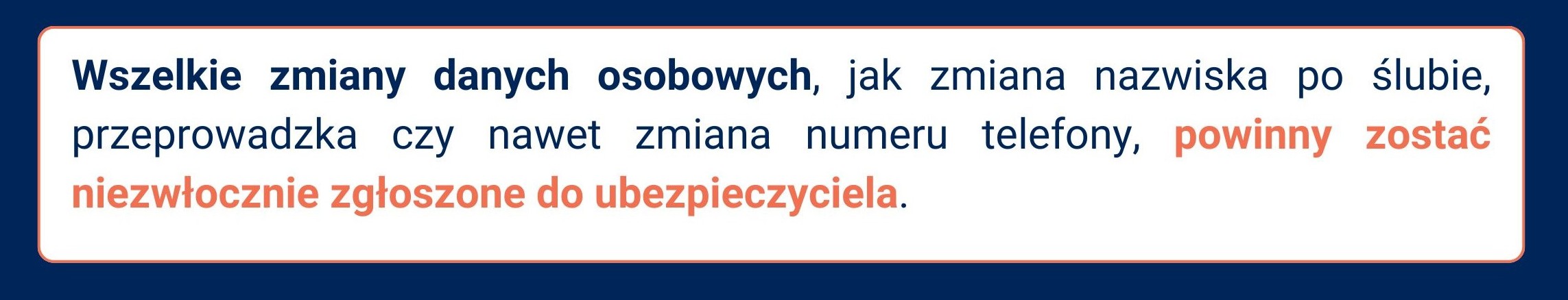 Nieścisłości w polisach ubezpieczeniowych - Błędy w danych osobowych
